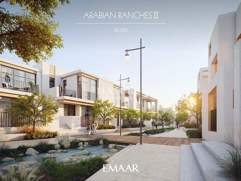 10 New Launch | Premium Townhouses | Bliss Arabian Ranches