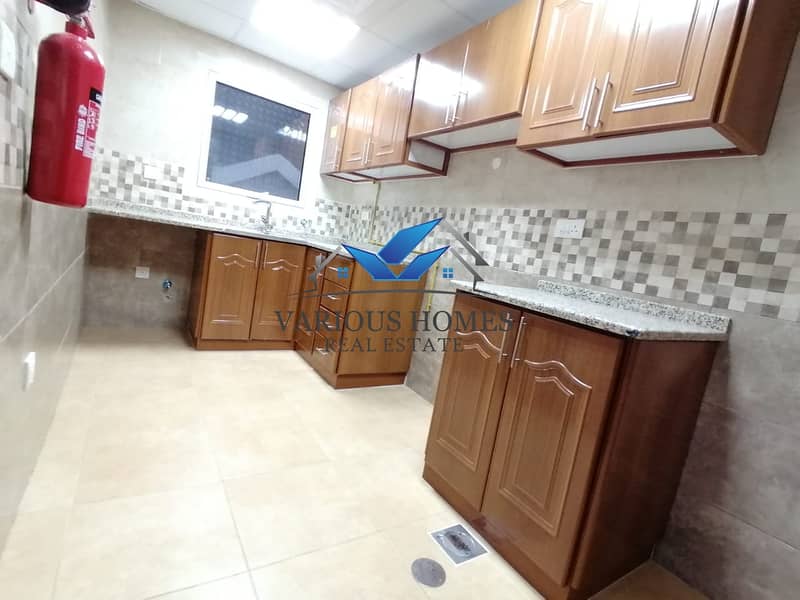 4 Like Brand New! 2BHK with Car Parking at Muroor Near Delma Street for 55k 4-Payments