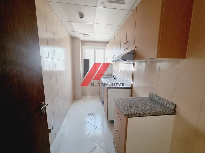 2 Brand New | 1 Month Free | Studio With Close Kitchen Huge Wardrobes Full Facilities Near Al Kabayel Centre 25k only