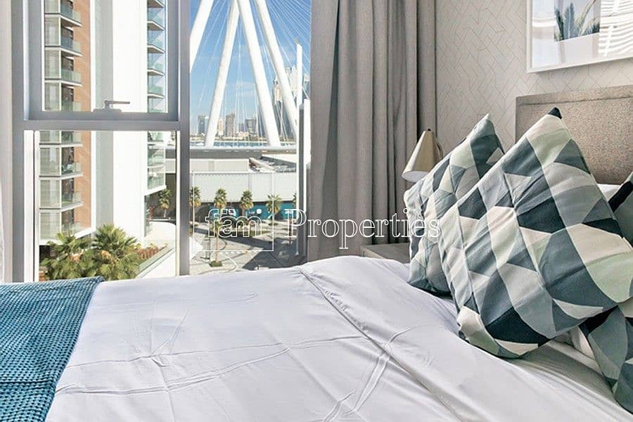 12 Ain Dubai Views | 3B+M | Heart of BW Island | Cozy Vibes