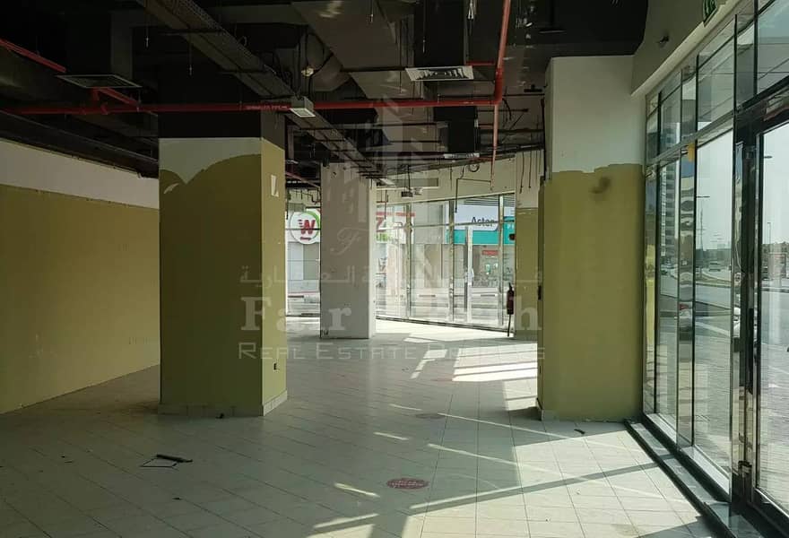 Large Retail space | Al Barsha 1 | Main Road Facing | Chiller Free | Flexible Payments term  | Well Networked