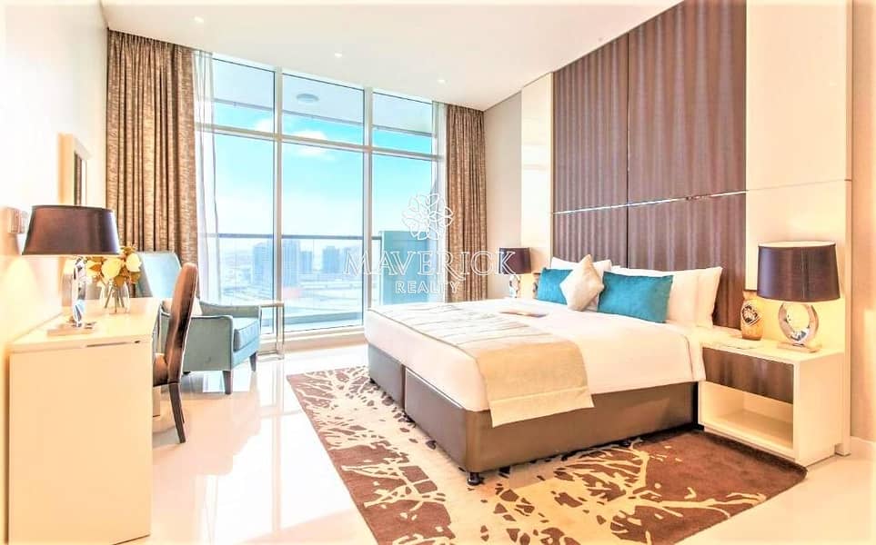 Canal View | Furnished Studio | High Floor