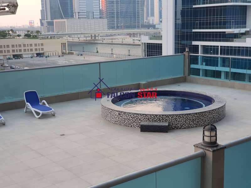 7 A DREAM HOME WITH AMAZING CANAL AND BURJ KHALIFA VIEW I FURNISHED 4 BEDROOM BRAND NEW