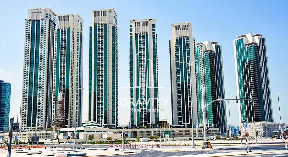 Al Maha Tower | 2BHK | Marina Square | Al Reem