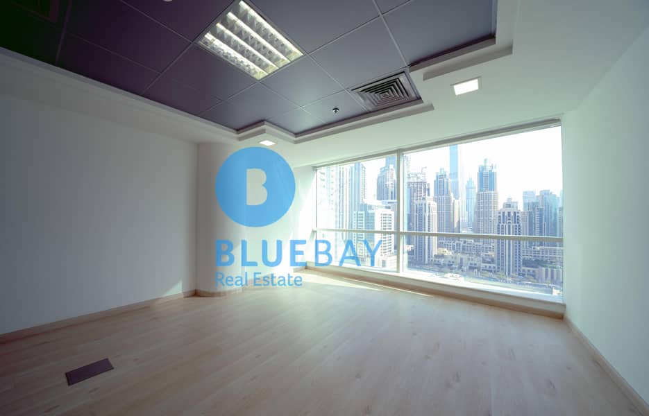 Burj Khalifa View | Fitted Office in Business Bay | 635 sqft