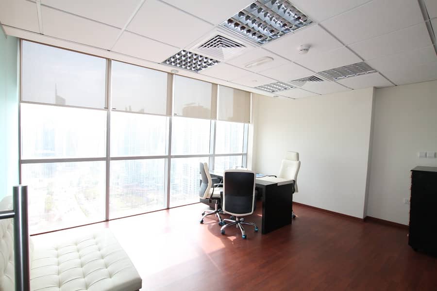 4 Unfurnished Fitted Office I Mid Flr ITiffany Tower