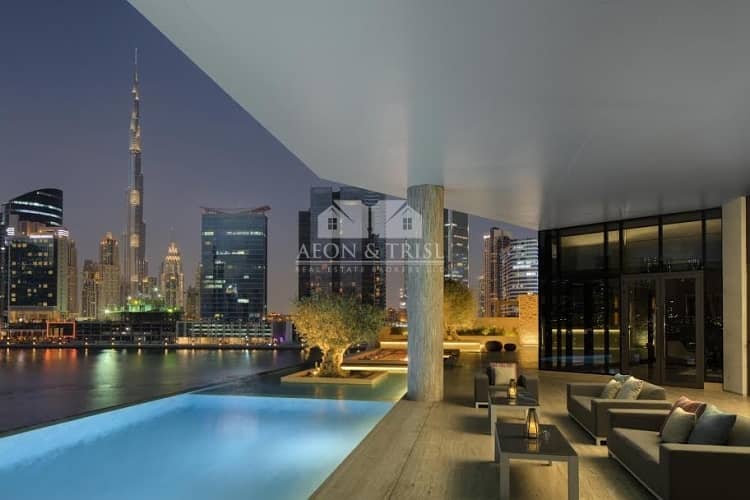 18 Penthouse Full Floor Burj Khalifa and Canal View