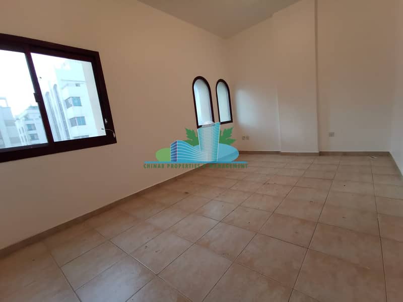 Large 3 Bhk with Big Balcony|Big Hall|Built in cabinet|4 cheques |Near Khalifa university