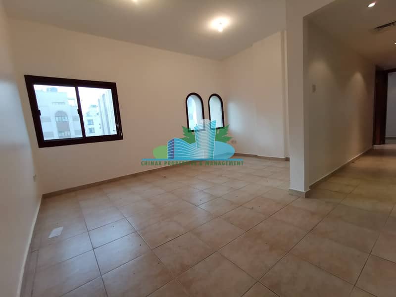 3 Large 3 Bhk with Big Balcony|Big Hall|Built in cabinet|4 cheques |Near Khalifa university