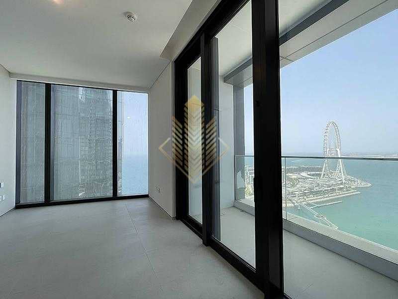 Exclusive R3B|Unfurnished|Sea Views|Available Now