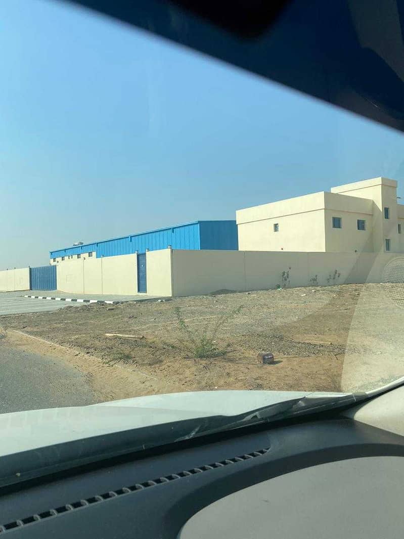 Land with boundry Wall for Sale Arqoub Industrial, Sharjah