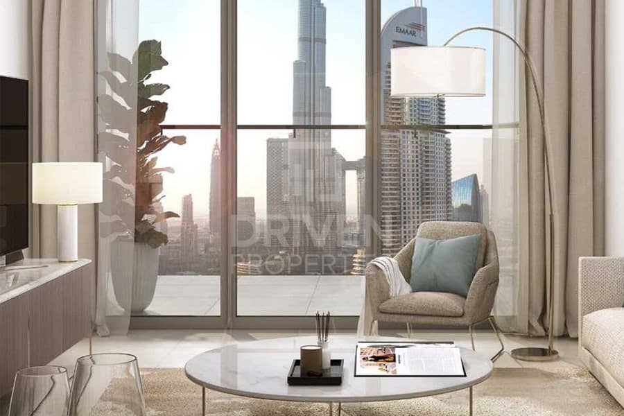 Spacious Apartment w/ Burj Khalifa Views