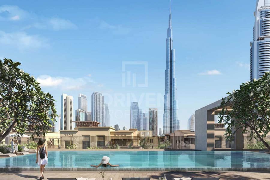 5 Spacious Apartment w/ Burj Khalifa Views