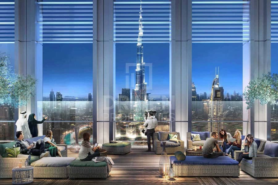 9 Spacious Apartment w/ Burj Khalifa Views