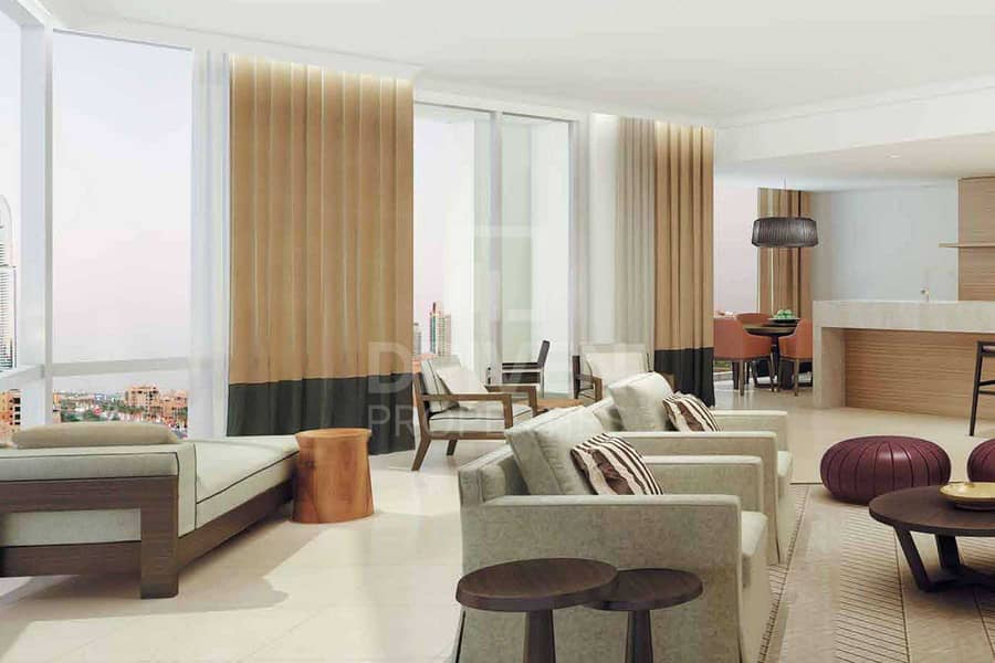 2 Luxurious Apartment w/ Burj Khalifa View