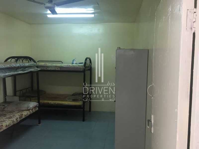 10 Vacant Labour Camp with 25 Room Available