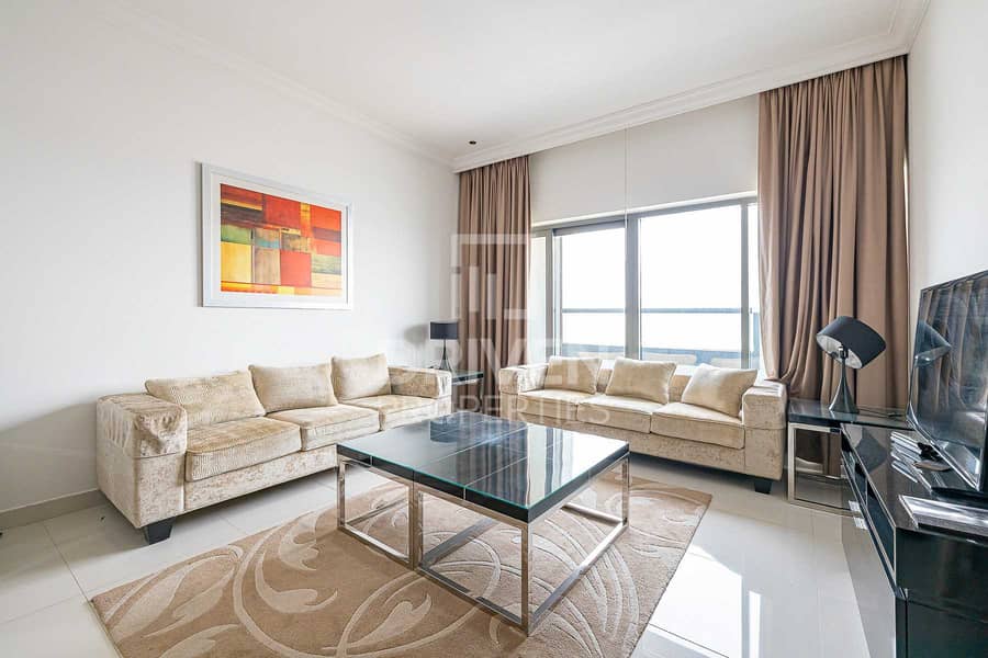 Well-managed and Fully Furnished 2 Bed Apt