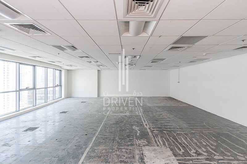 2 Semi-fitted bright office space in TECOM