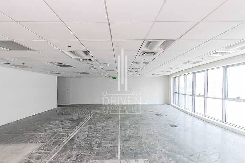 7 Semi-fitted bright office space in TECOM