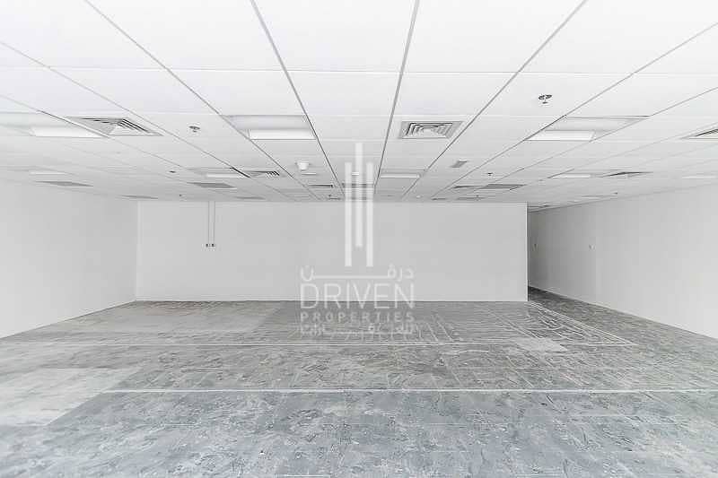 6 Semi-fitted bright office space in TECOM