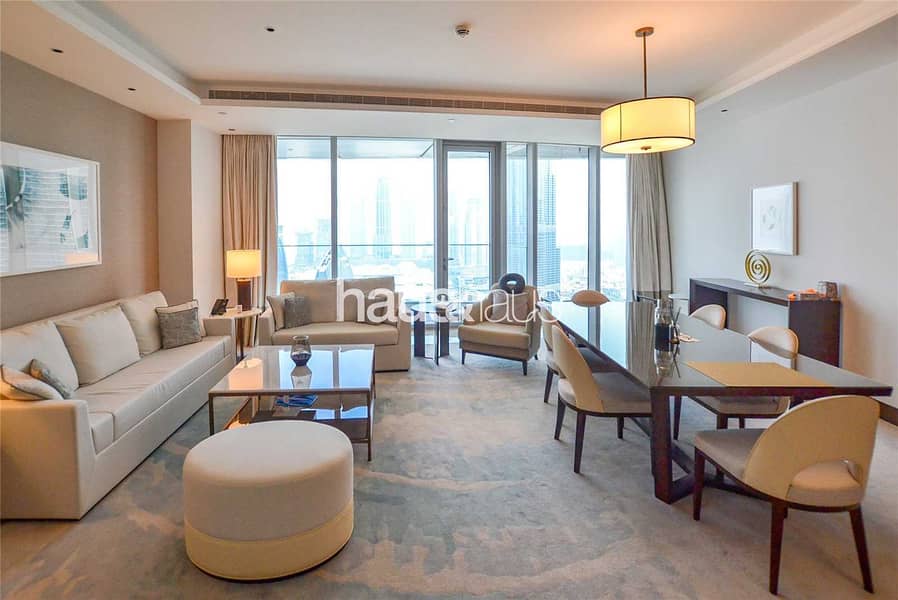 4 Full Burj View | Tenanted 2BR | Fully Furnished