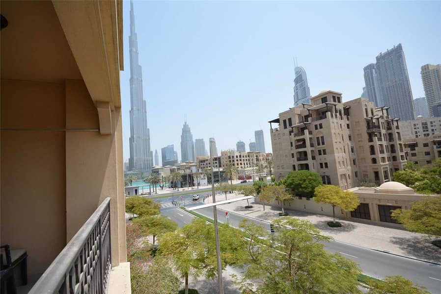 Boulevard facing | Burj Khalifa view | 1-2 cheques