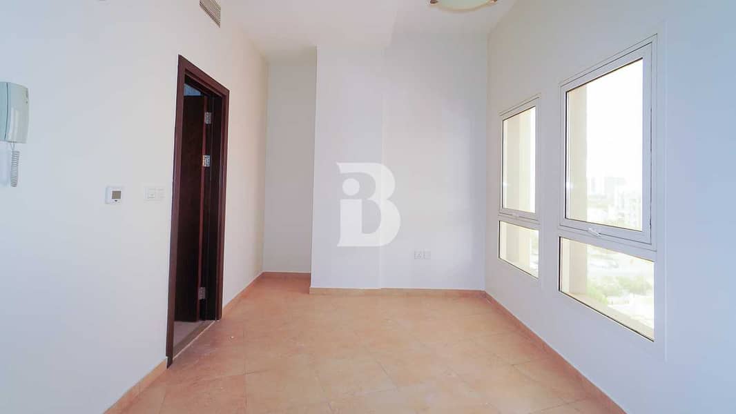 9 Spacious Studio available for rent in Remraam