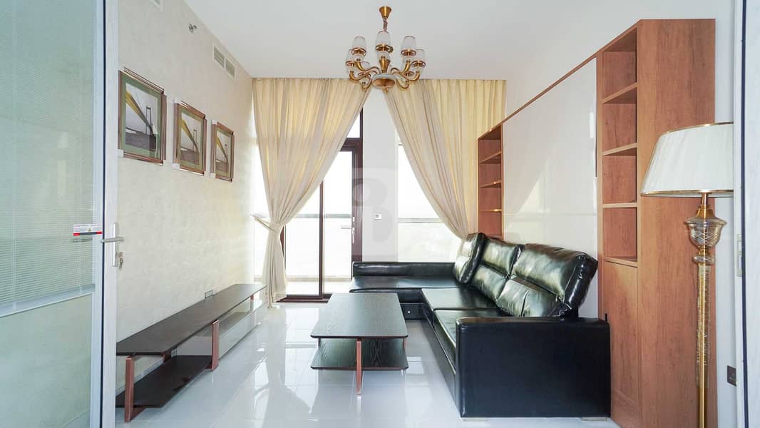 2 12 CHEQUES. BRAND NEW 1BHK FURNISHED APT