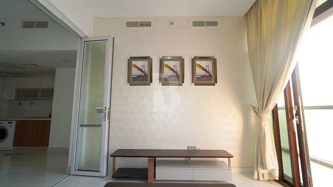 9 12 CHEQUES. BRAND NEW 1BHK FURNISHED APT