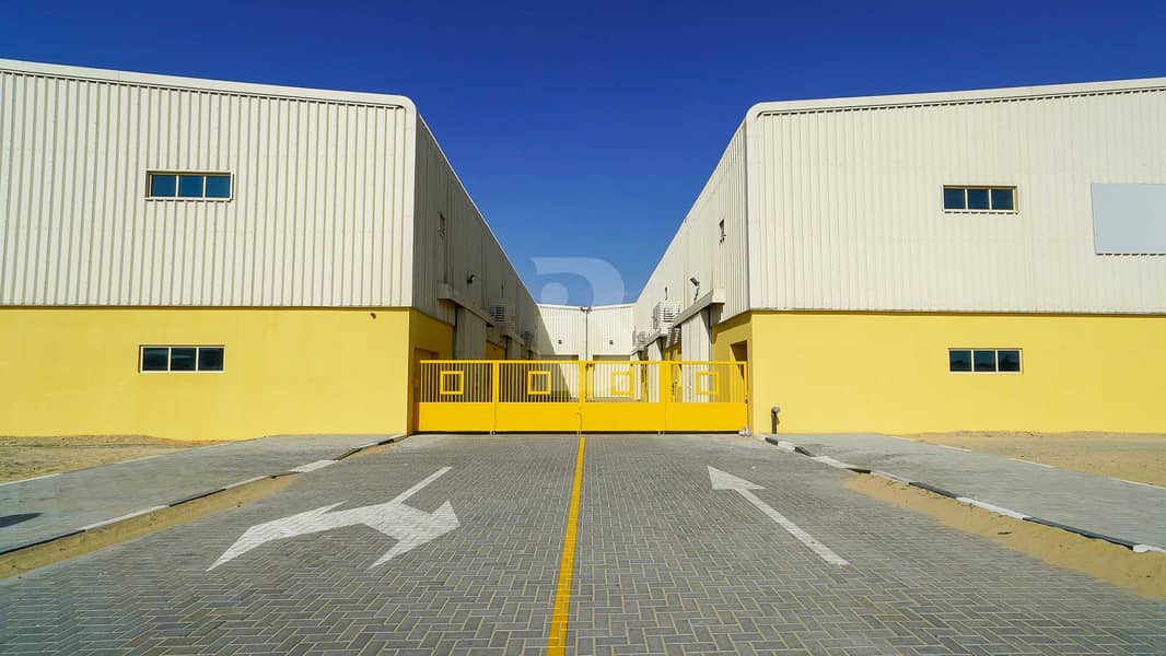 BRAND NEW WAREHOUSES 36K SQFT IN WARSAN AT AED 30 PSF