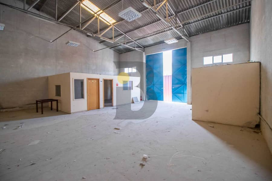 12 Fitted Warehouse|Al Quoz|1 month free