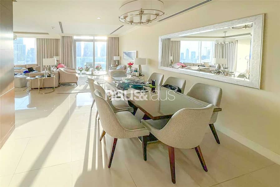 2 3 bedroom + Maids| Full Burj Khalifa| Best layout