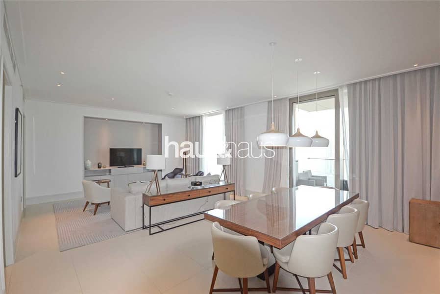 3 High Floor| 3 Beds + Maids| Burj and Fountain view