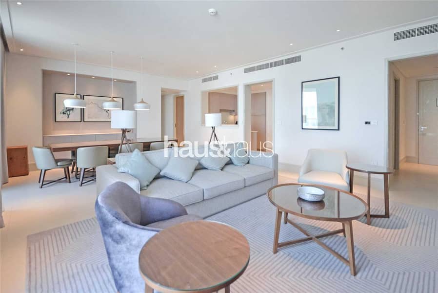 4 High Floor| 3 Beds + Maids| Burj and Fountain view