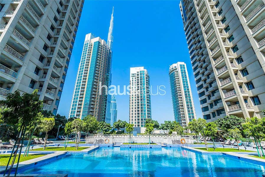 Great Location | Burj and Pool View | Chiller Free