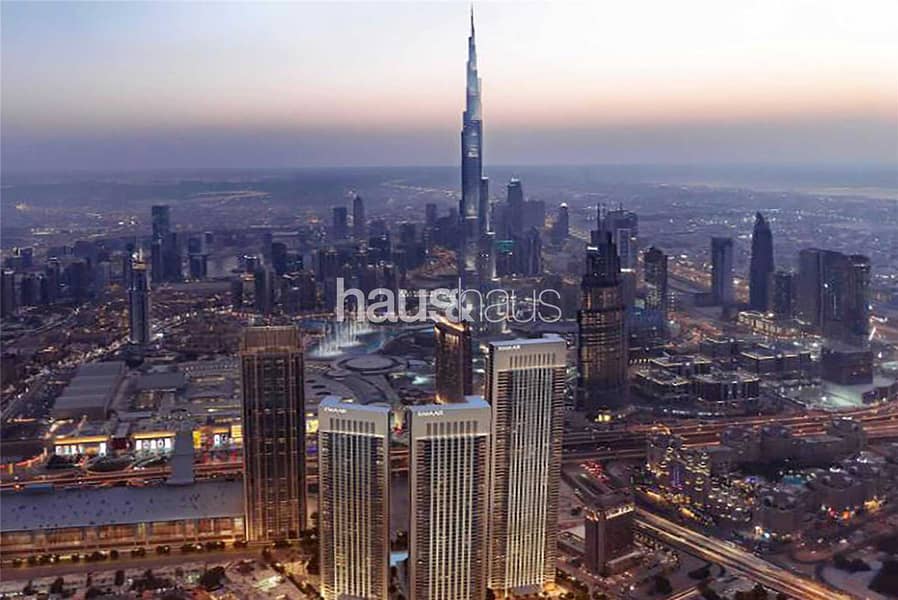 3 Burj and Fountain View| 2yrs PP| 2yrs S. Fee waiver