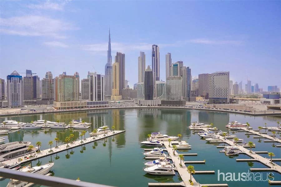 Epitome of luxury | Burj / Marina views | 2+ Study