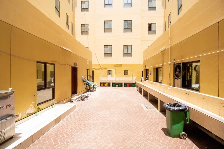 2 AED 1800/ROOM for 6 people  Best priced !!!|Labour Camp|DIP-2