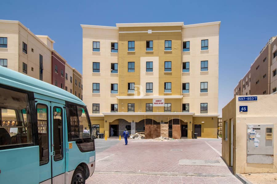 9 AED 1800/ROOM for 6 people  Best priced !!!|Labour Camp|DIP-2
