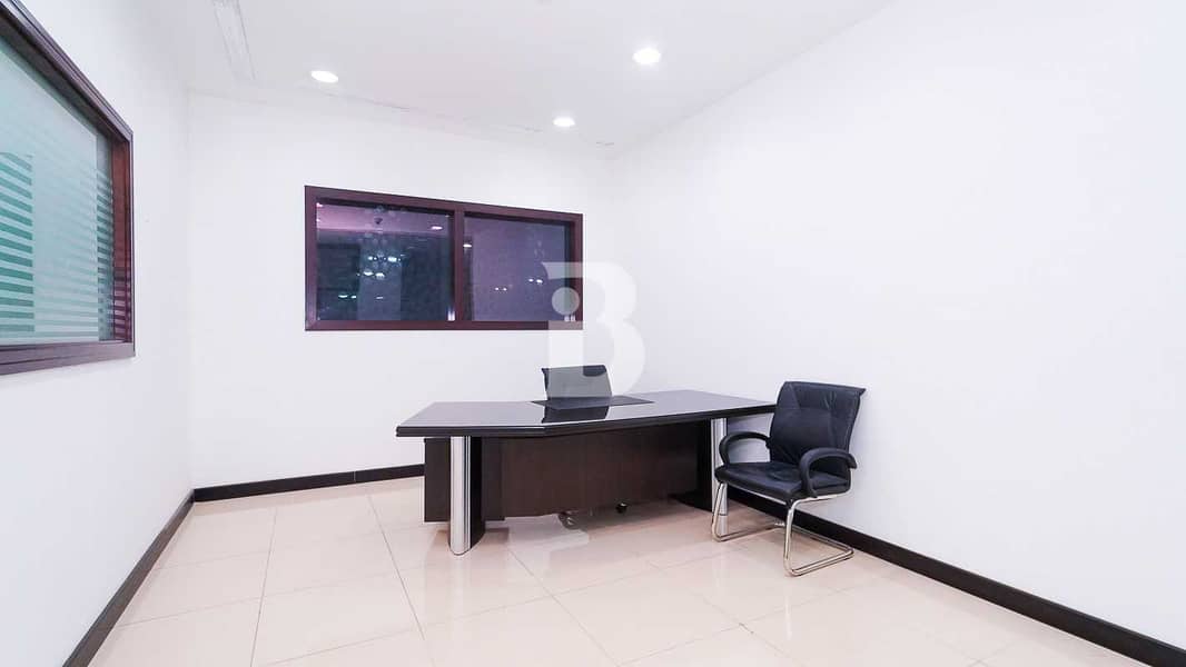 10 Furnished office | Churchill Executive | Business Bay