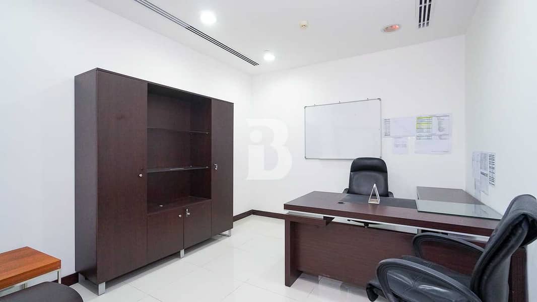 4 Large furnished office | Churchill Executive | Business Bay