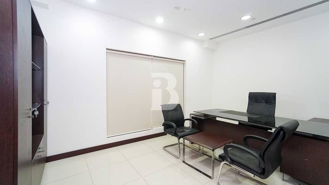 8 Large furnished office | Churchill Executive | Business Bay