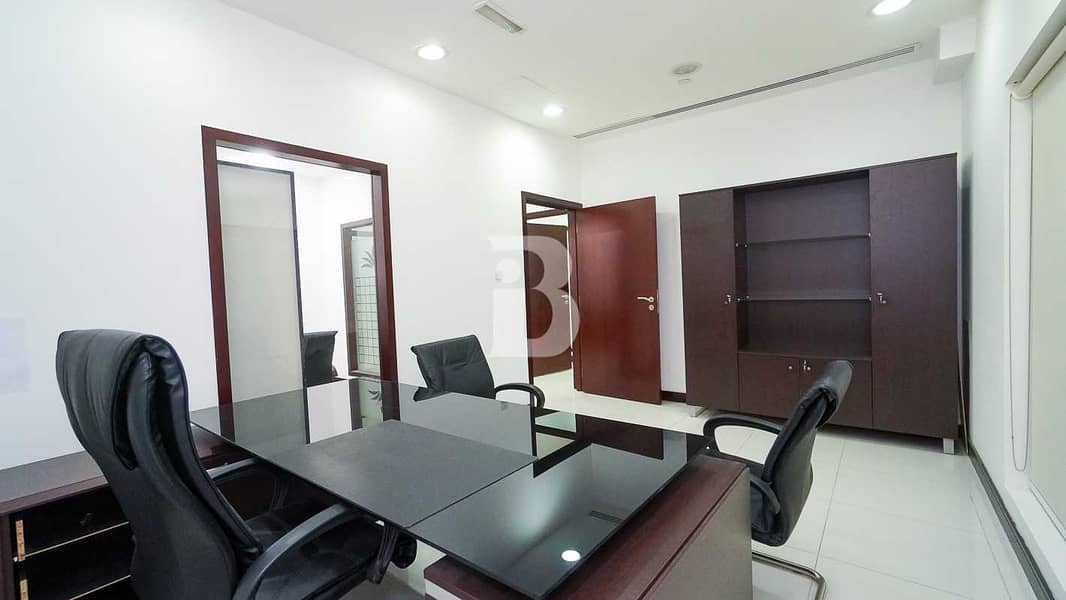9 Large furnished office | Churchill Executive | Business Bay
