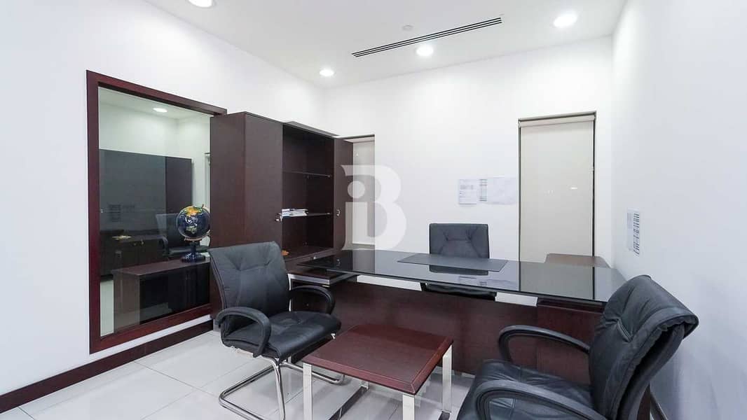 10 Large furnished office | Churchill Executive | Business Bay