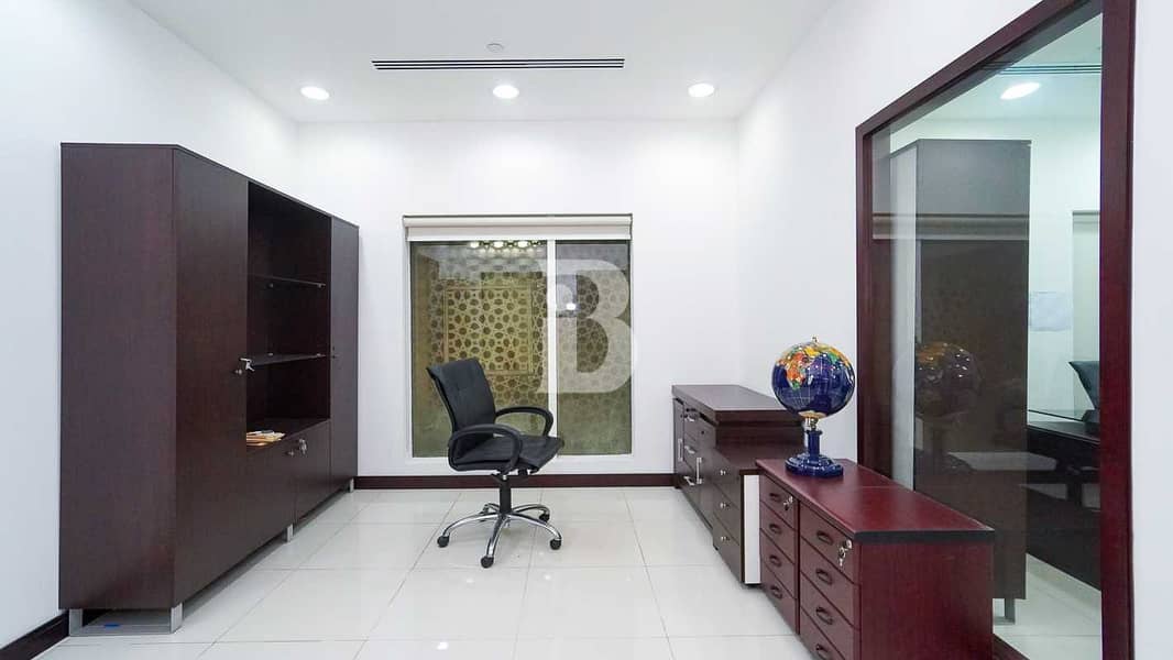 12 Large furnished office | Churchill Executive | Business Bay