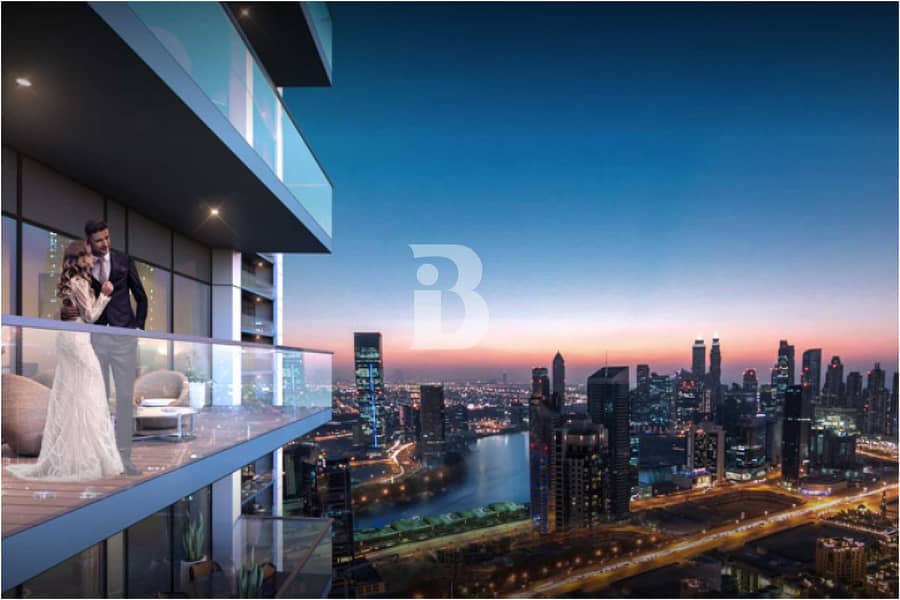 4 Specious 1BR/Balcony Canal & Burj Khalifa View
