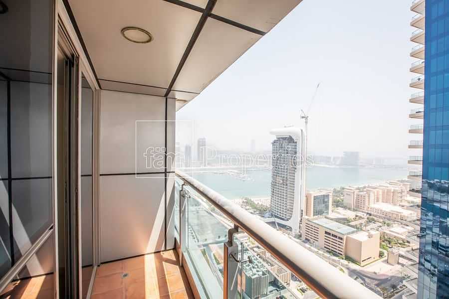 5 Princess Tower 1 bed for rent partial Sea view