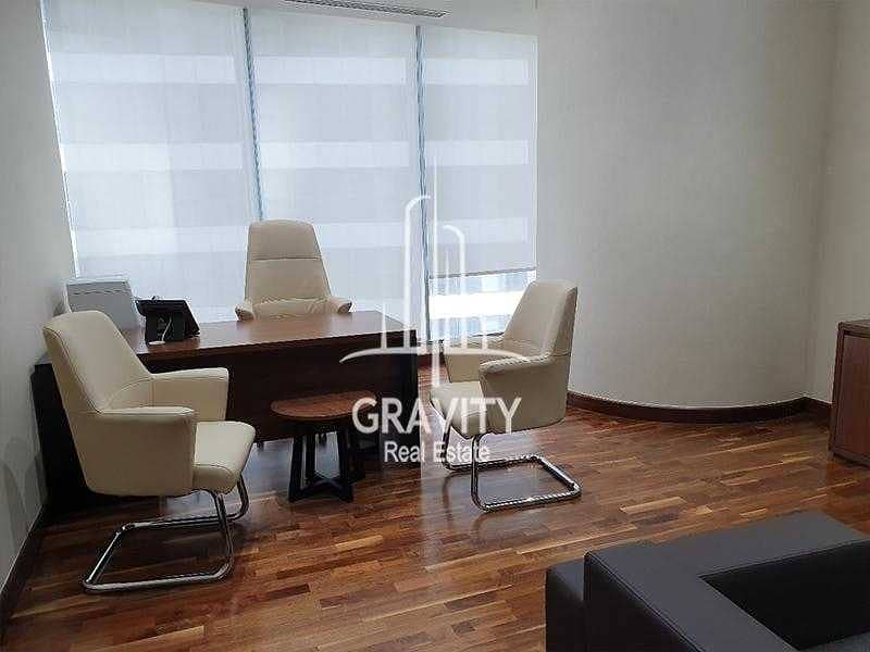 7 Excellent Layout | Fitted Office W/ Furnitures