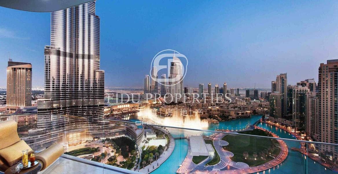 7 Full Burj and Fountain View | With Payment Plan