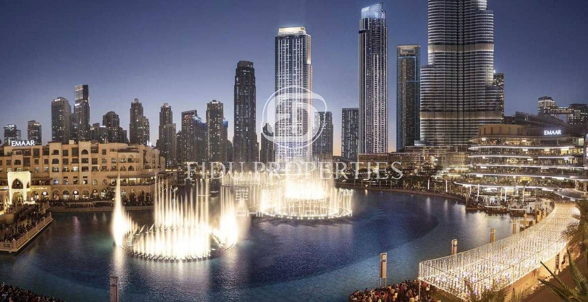 10 Full Burj and Fountain View | With Payment Plan